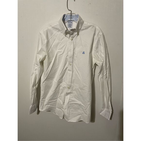 VTG Brooks Brothers Men’s Small The Original Polo Shirt Long Sleeve Button Down - Picture 1 of 4